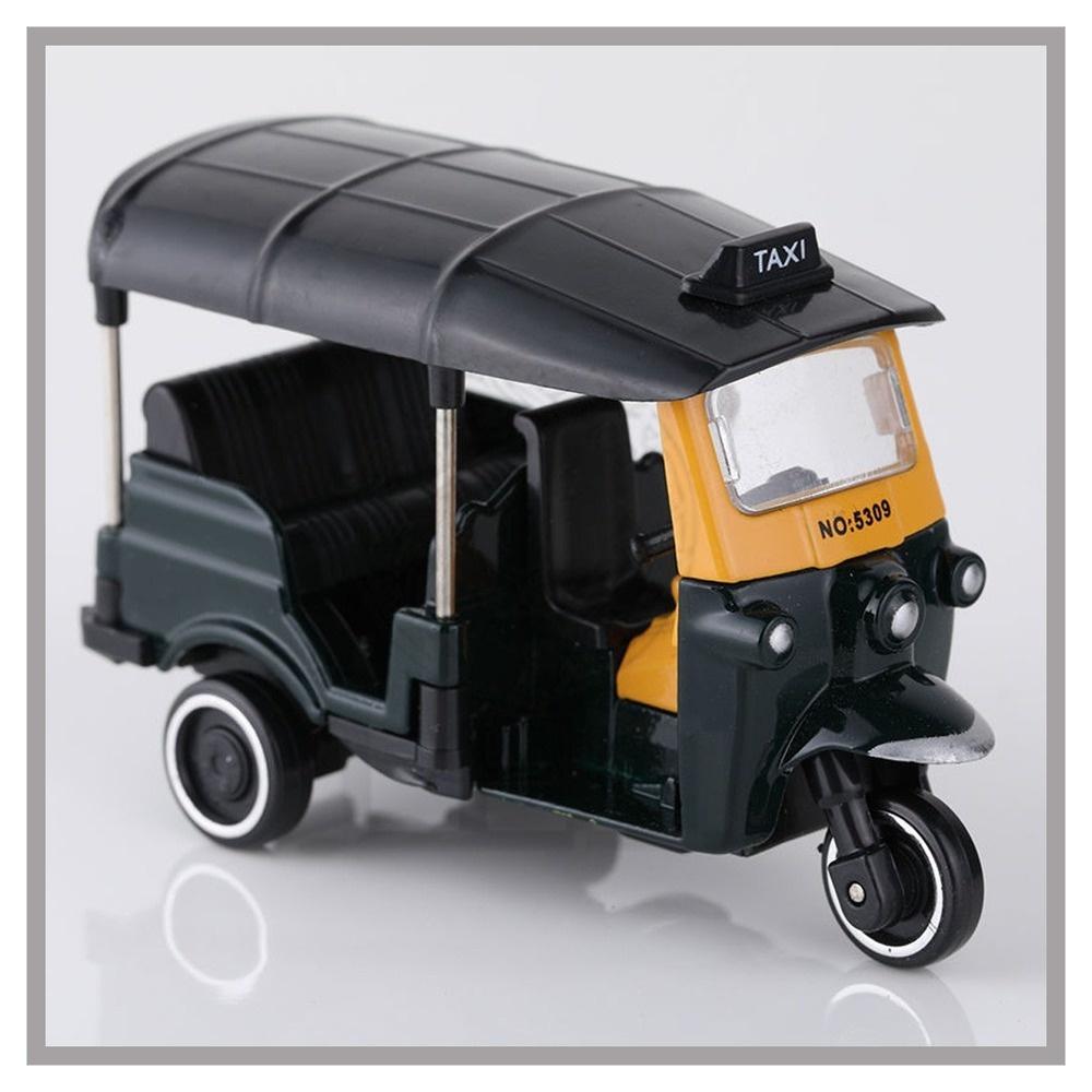 Klt 1:43 Thai Dreirad Tuk-Tuk Automodell Kinderspielzeug für Jungen Kinderspielzeug Autos Spielzeug
