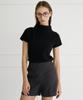 BIBYSEOB Cozy To Tuck Mock Turtleneck Black [T44]