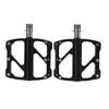 1Pair Bike Flat Platform Pedals Mountain Road Bicycle Aluminum Ultra Light with 3 Bearings for Replacement