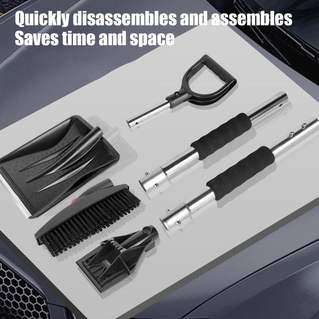 Snow Brush For Car Winter Snow Removal Tool For Auto Windshield Winter Automotive Cleaning Tool For Driveway Window Roof Truck