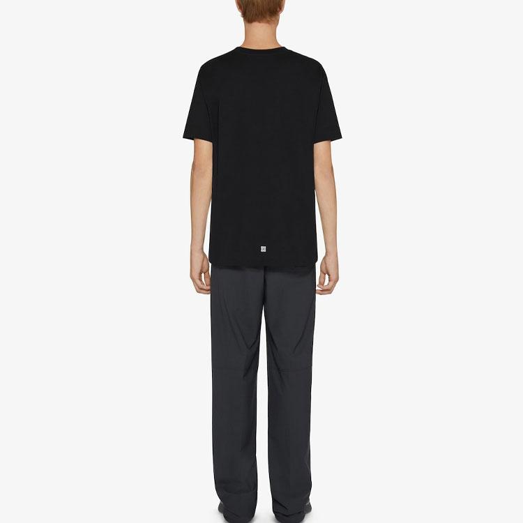 Givenchy Logo Printed Crewneck T-Shirt BM716R3YAA-001