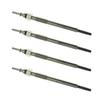 4x Glow Plugs For Opel Astra G H J Corsa C D Zafira B Meriva B 1.7 CDTi 1214035