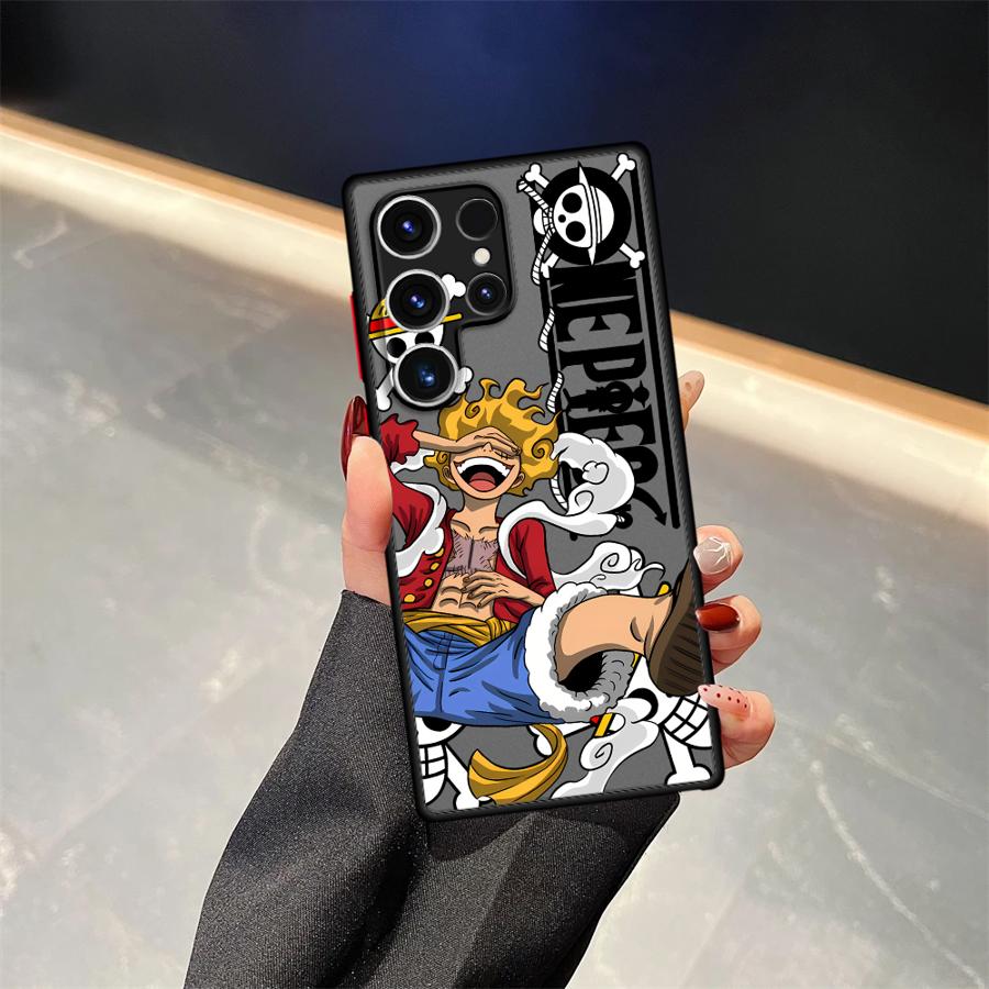 One Piece Cool Zoro Funda Back Phone Cover Case for Samsung Galaxy S24 Plus S21 Note 20 Ultra 10+ S23 FE S20 FE S22 S25 Ultra