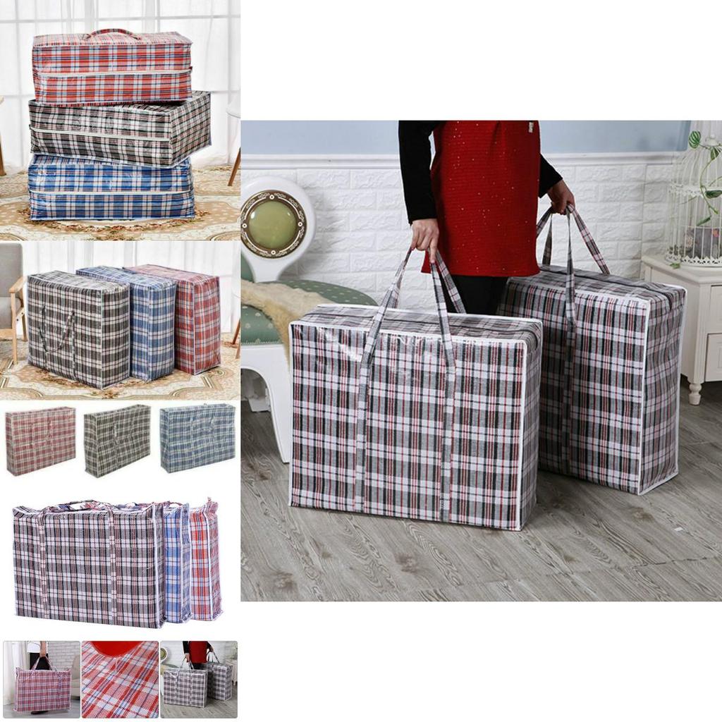 Jumbo Tasche Wäsche Wasserdicht Reißverschluss Wiederverwendbar Stark Aufbewahrung Reise Organizer Tasche