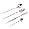 4 Piece Flatware Set Mirror Polished Cutlery Utensil Set Restaurant Eating Tableware Set for Restaurant Home