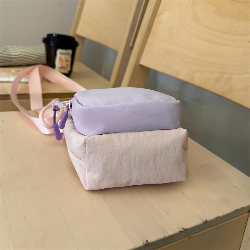 Contrast Color Small Bag Women's Commuter Crossbody Bag Outdoor Sports Shoulder Bag