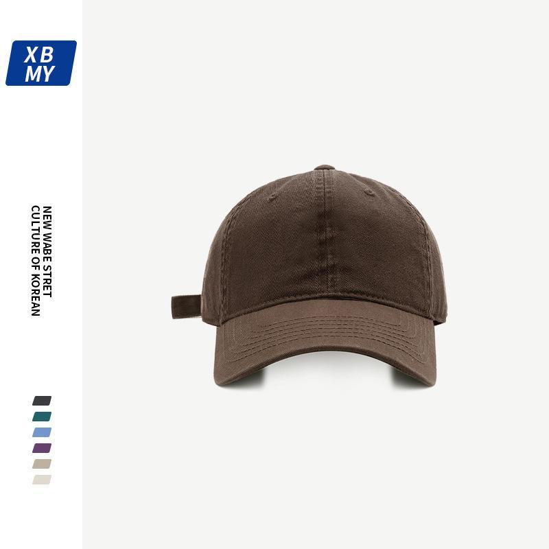 Hat Summer Cap Men Can Wear Curved Brim Cotton Cap Outdoor Street Racket Sunshade Baseball Cap Women