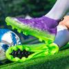 34-46 Scarpe da Calcio Uomo Alte Taglie Grandi Chiodi Lunghi Antiscivolo Resistenza TPR Artificiali Capitano Giovanili da Esterno
