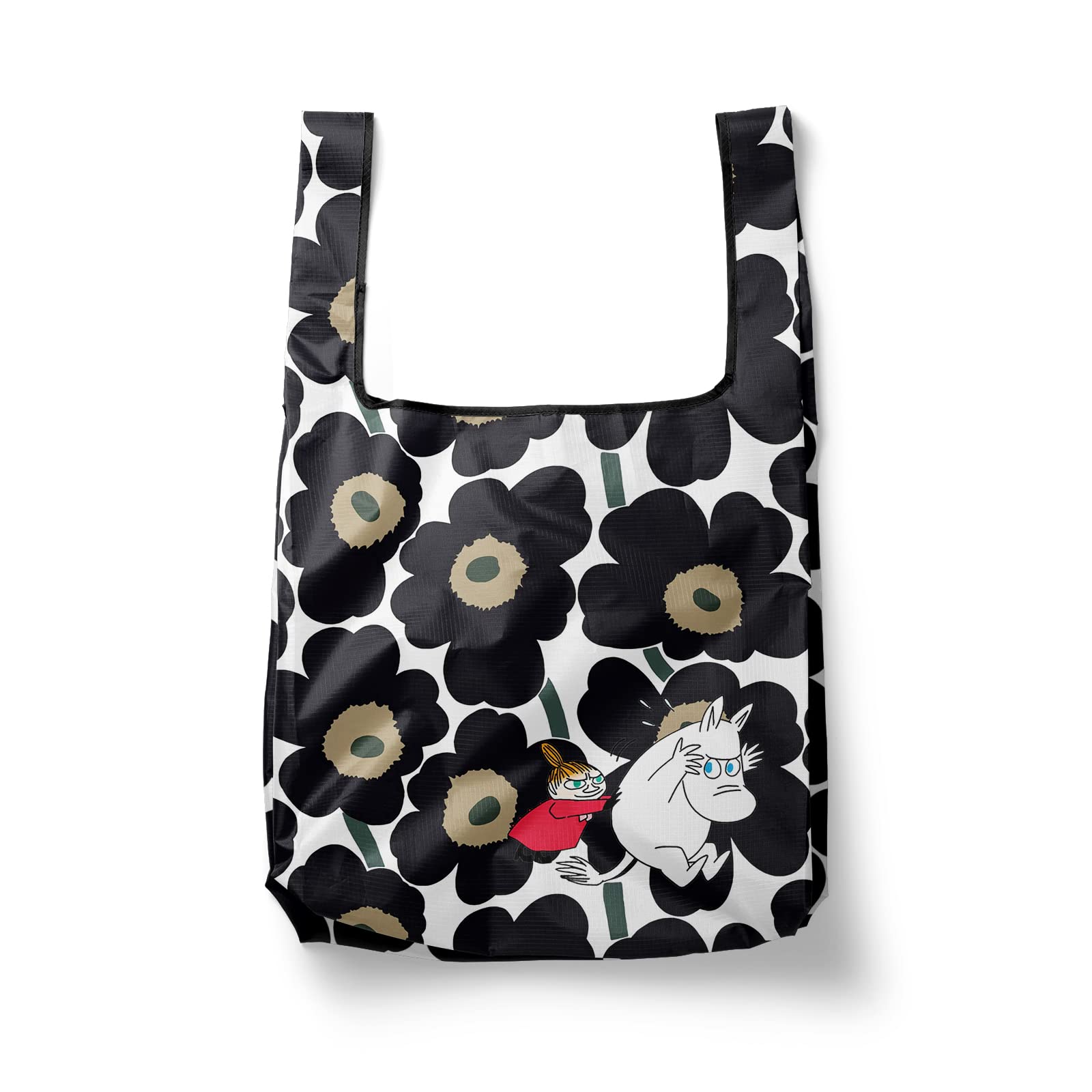 

Moomin Eco Large Cute Character Shopping Durable Tote Bag Bag, Capacity, Foldable, Stylish, Bag, Foldable,