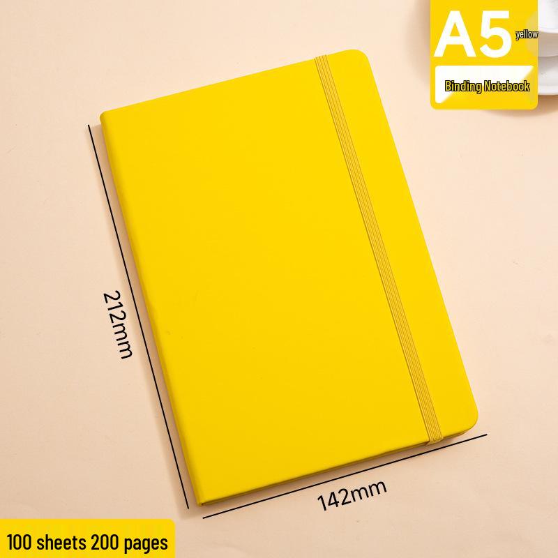 A5 Ribbon-Tie Planner & Journal: Custom Logo High-Value Stationery Gift