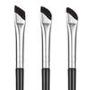 3 Pcs Eyeliner Brushes, Ultra Thin Fine Angled Slanted Design Eyebrow Concealer Angled Eyeliner Brush Eye Makeup Tools Eye Brow Brushes Synthetic