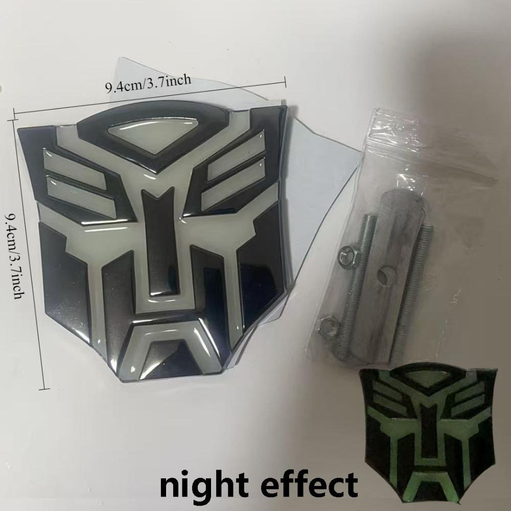 

1Pc Car 3D Car Stickers Transformer Badge Decepticon Emblem Tail Decal Cool Autobots Logo Car Styling Motorcycle Car Accessories