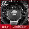 Autocollants d'Intérieur Chauds 2026 Pour ES240 ES250 ES350 IS250 IS300 RX270 GS NX300 RX300 RX350 RX400H 64/77mm Emblème de Volant