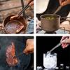 Naturehike Titanium Yakiniku Food Yakiniku BBQ Mini Comes with Special Tong Bag 3 Titanium Tongs, Tongs, Tongs, Essential, Lightweight, Outdoor,