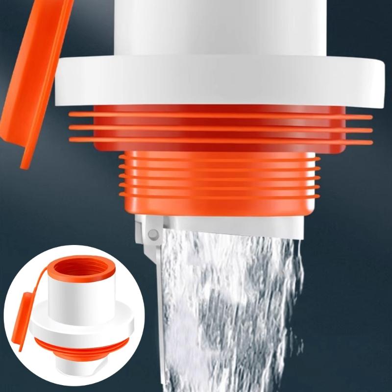 Versatile ABS Drain Cover Blocks Drain Plugs Practical Drain Stop Unpleasant Smells for Home & Commercial Use