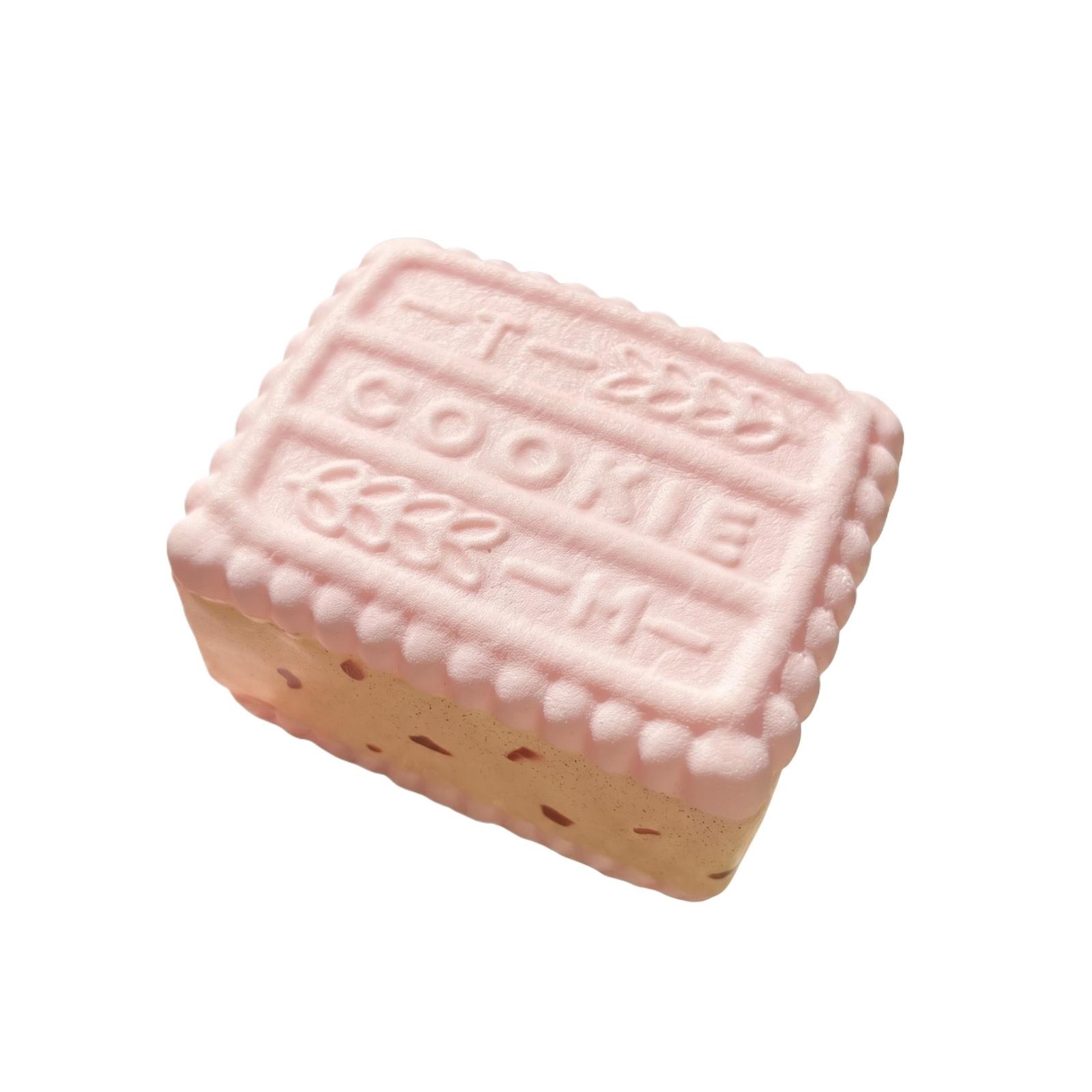 

Realistic Thick Cookie Slow-motion Stress Relief Toy, Stress Relief Ball Toy For Boys And Girls. One Size розовый