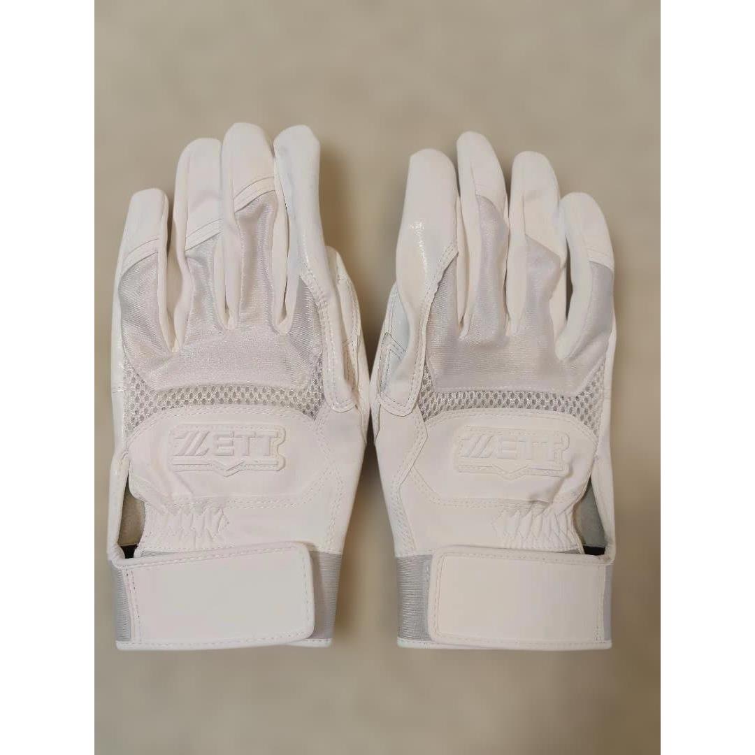 Used [Good Condition] ZETT Batting Gloves Neo Status Compatible with High School Baseball Size L