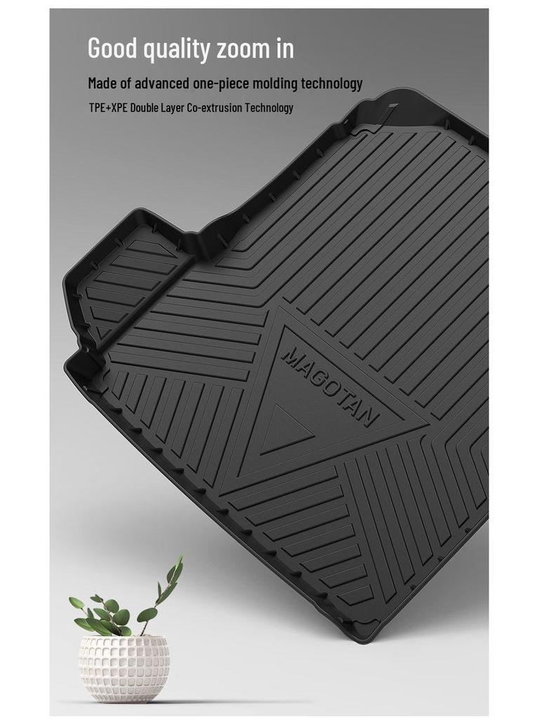 TPE Trunk Mat Compatible with Geely Xingyue, Xingyue L, Xingyue S, Binrui, Haoyue, and Haoyue PRO.