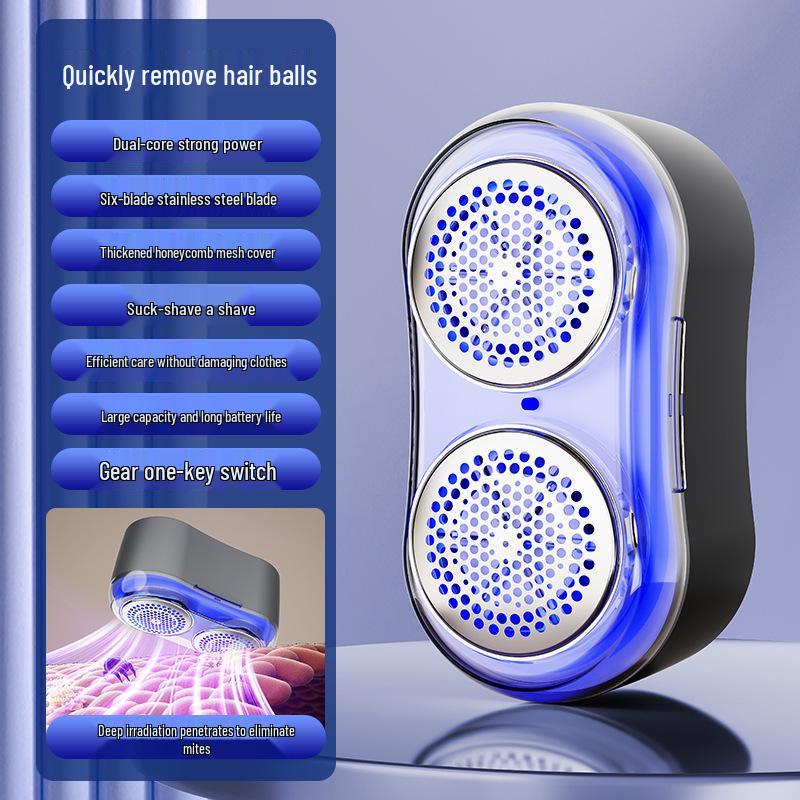 Rechargeable Digital Fabric Shaver with Display