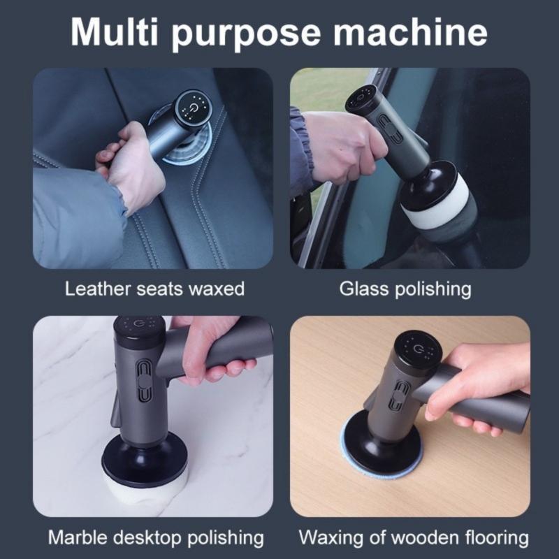 Double Action Car Polisher Electric Car Buffer Polisher Quiet Operation Under 60dB Ideal For Home Professional Use