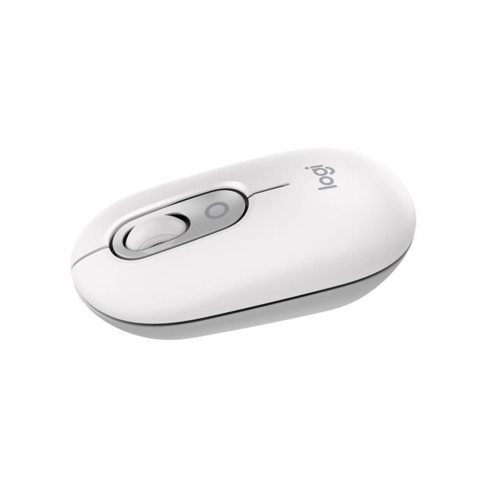 Souris - Sans Fil - Logitech - Pop Mouse - Blanc Cassé
