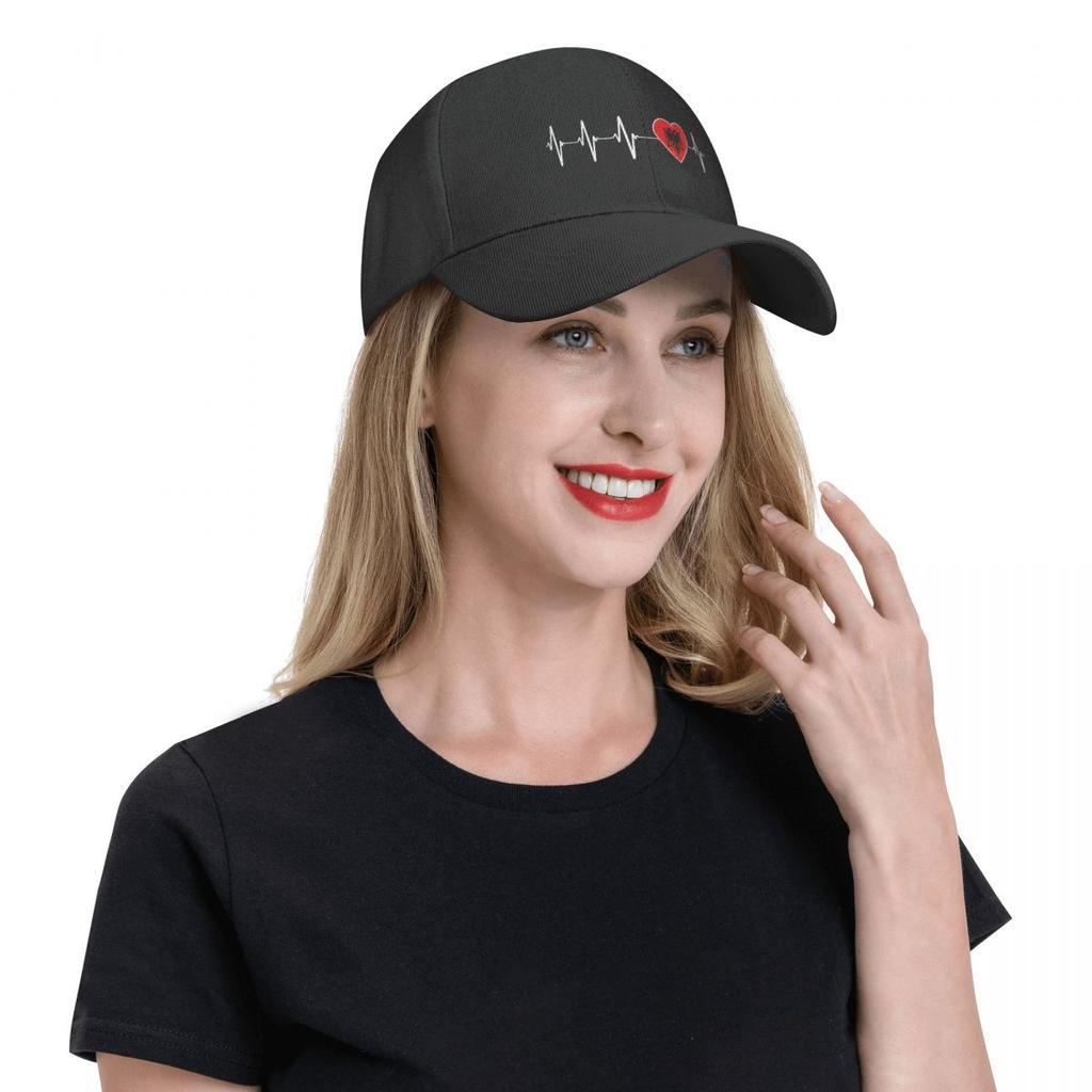 Ny mote albansk hjerteslag Albania flagg baseballcaps unisex kvinner tilpasset justerbar farshatt for voksne våren Snapback sommerhatter