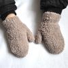 Baby Boys Finger Gloves Children Late Autumn And Early Winter Knitting Simple Style Baby Girls Warm Mittens 0-4 Years Old
