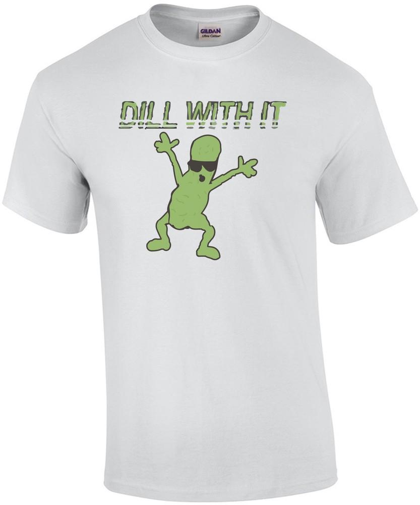 Укроп с ним - Смешная футболка Унисекс футболка M