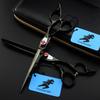 7.0 Inch Freelander Black Sd Hair Scissors, Pet Scissors, Flat Scissors
