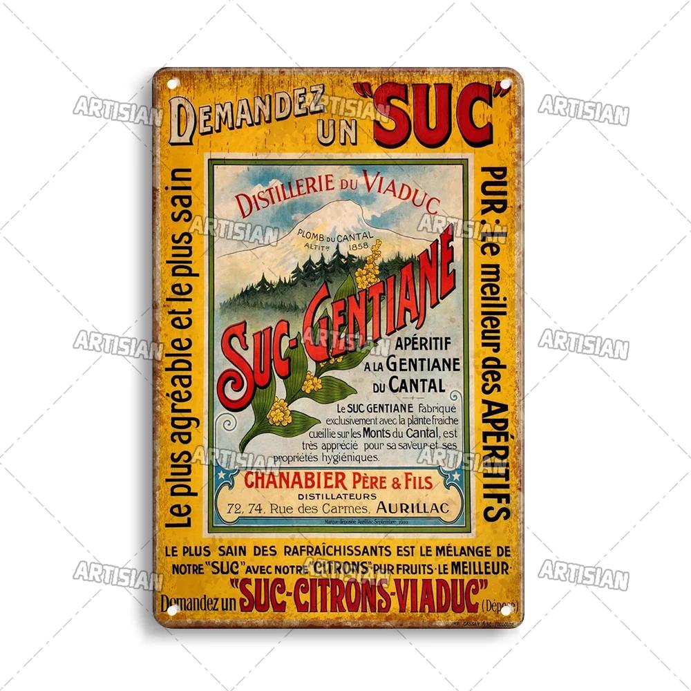 ARTISAN Retro Wein Metallschild Dekoposter Alkohol Wand Metall Blechschild Werbung Wanddeko Man Cave Club Metallplakette
