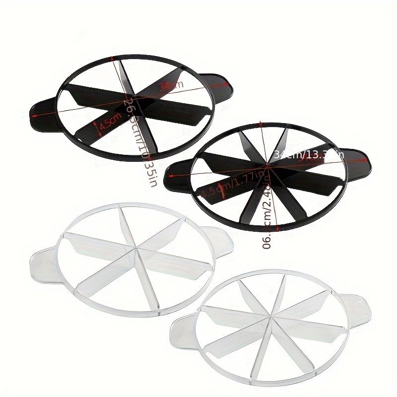 Cake Cutter Slicer Plastic Pie Cutter Equal Portion Marker Round Bread Divider Pastry Cheese Pizza Baking Cutting Press Tool