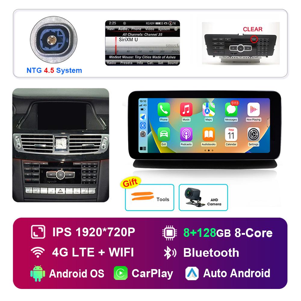 10.25 Inch for Mercedes Benz CLS W218 2010 - 2013 NTG 4.5 5.0 System Android Car Radio Multimedia Player GPS HD Touch Screen