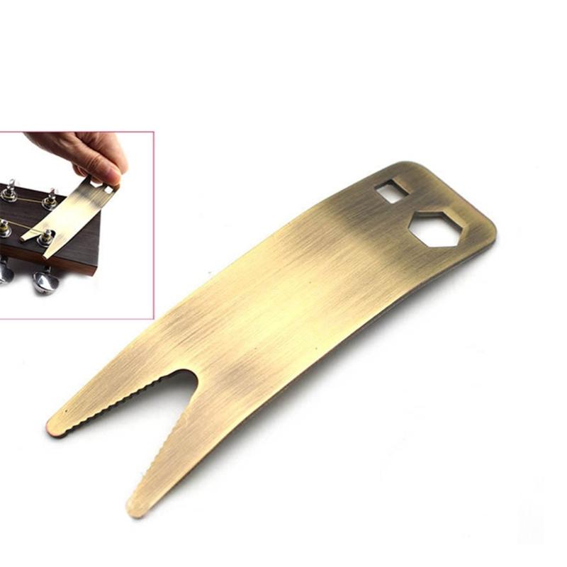 Metal Spanner Wrench Multi-tool Replacement Luthier Tool for Tightening Pots Switches Jacks Guitar Repair Parts Tool