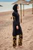 Muslimischer bescheidener islamischer Burkini-Strand-Schwimmanzug für Damen, Bademode, Hijab, Strandmode, Badeanzug 