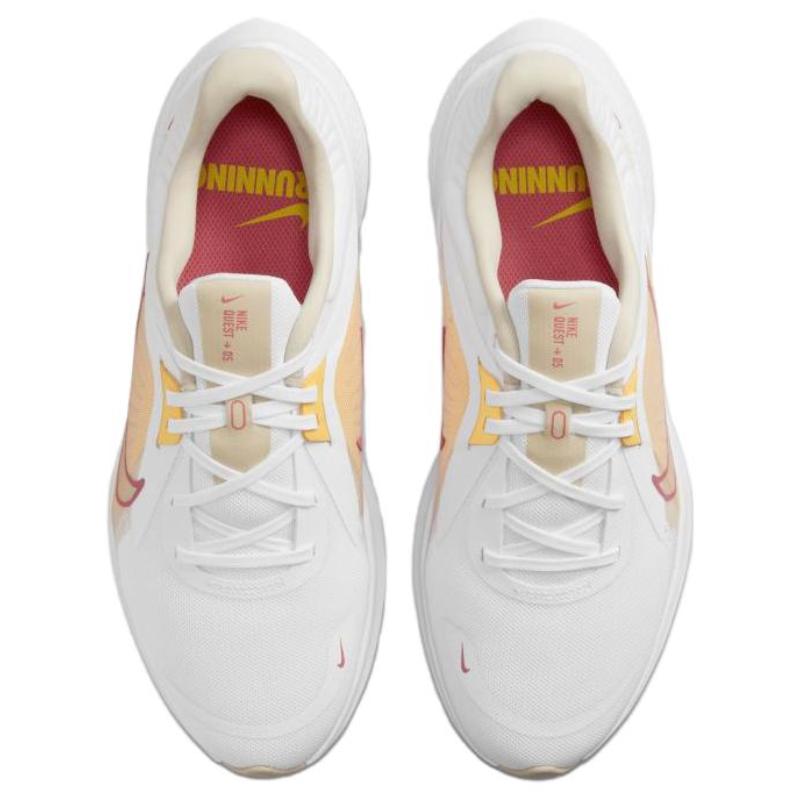 Nike Quest 5 White Metallic Silver Women's Sneakers DD9291-102