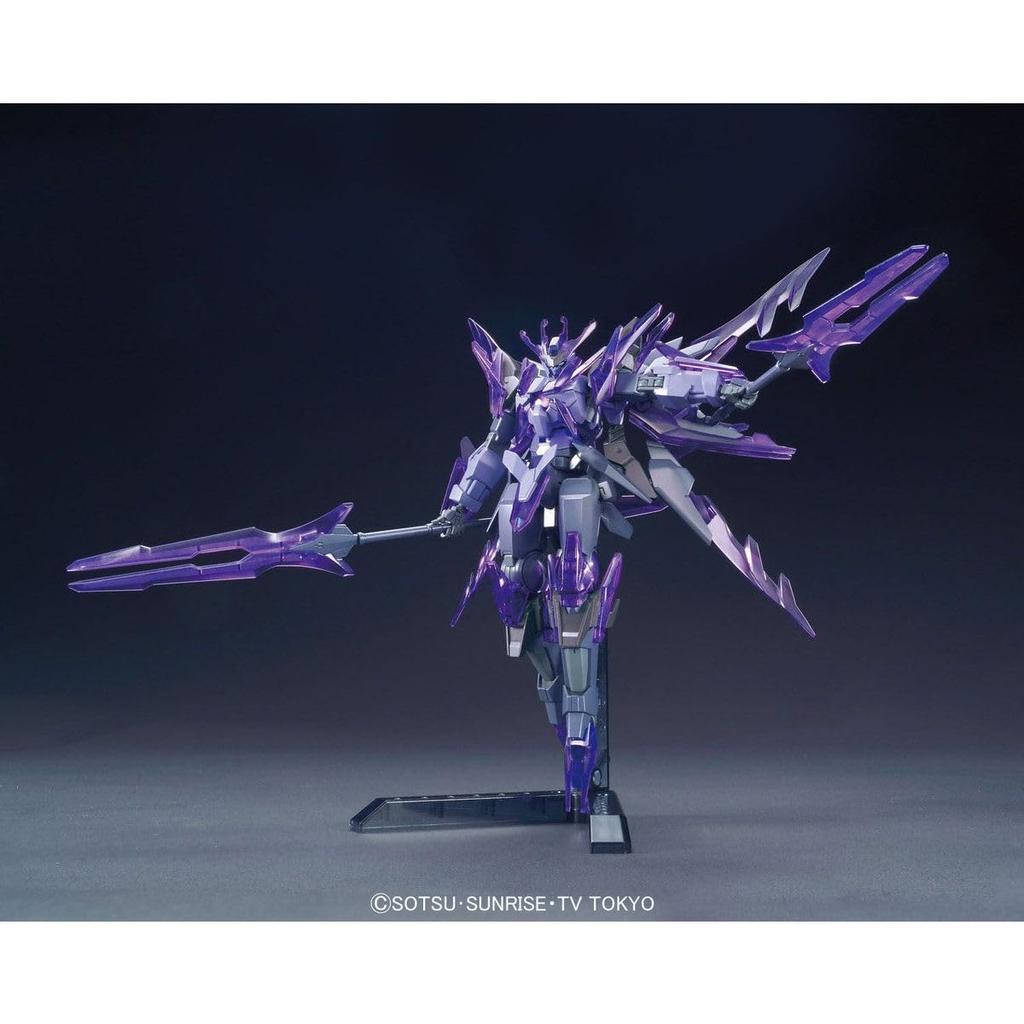 HGBF Gundam Build Fighters Flame Try Transient Gundam Glacier Scale Plastic Model 1/144 Color-coded