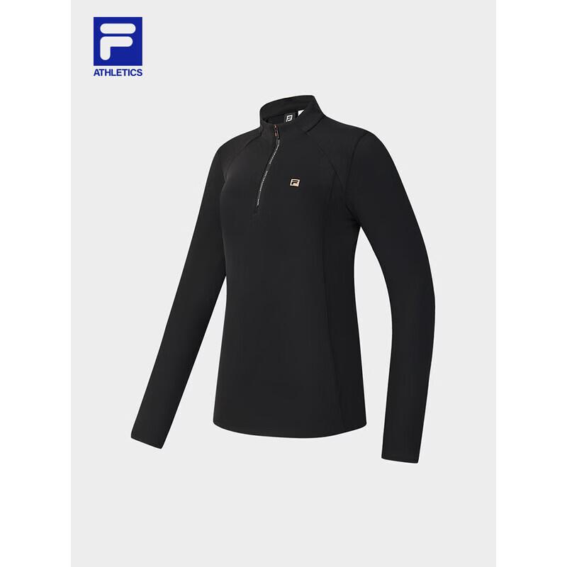 FILA Women s Slim-Fit Half-Zip Long-Sleeve Knit Top XL