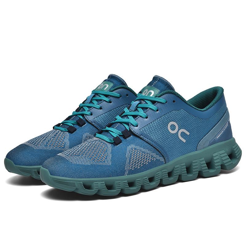 Large Size Men's Shoes Summer New Breathable Fly-woven Sports and Leisure Shoes Fashion Mesh Light-soled Running Shoes