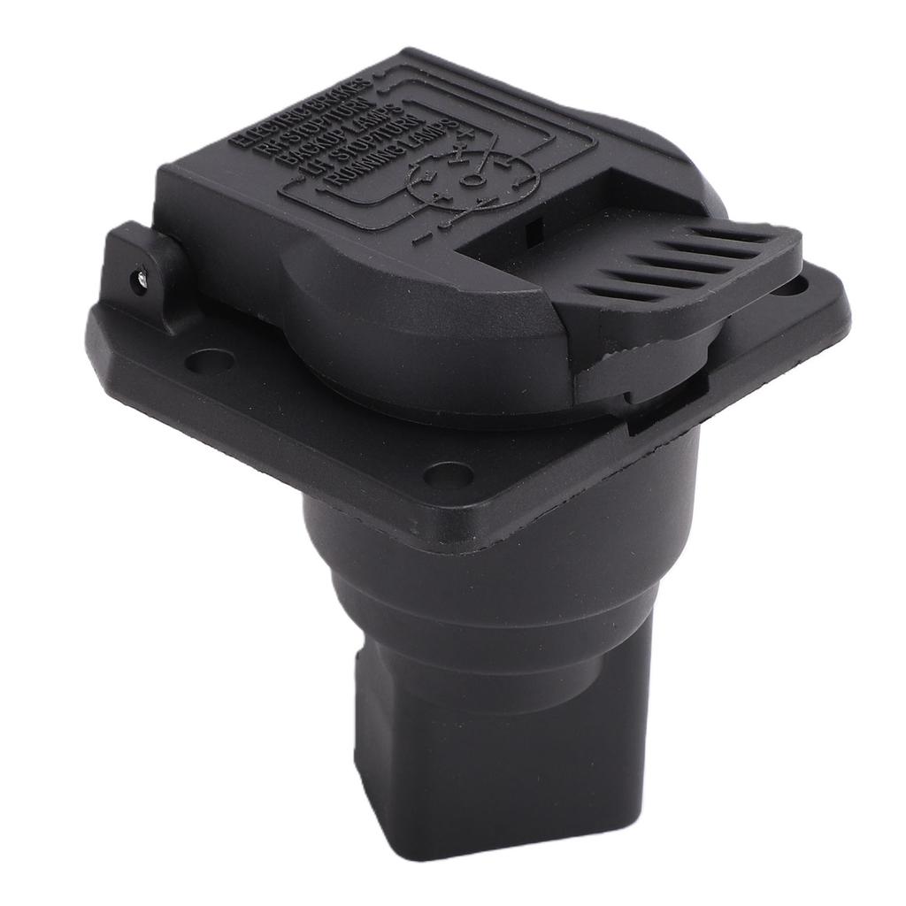 Rear 7 Way Trailer Tow Connector Replacement for Ram 1500 2500 3500 1998 2009 Trailer Tow Harness Connector 56038366AB