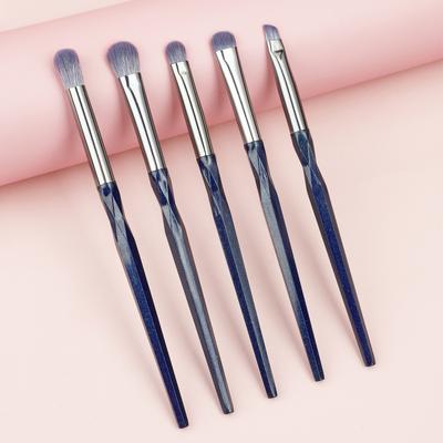 5 Diamond Eye Makeup Brush Set, Eyeshadow Brush, Smudge Brush, Eyebrow Brush, Beauty Tool.
