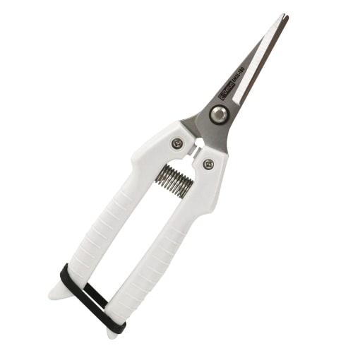 E-Value AS Light Multi-Purpose Scissors, Slim Type for Fine Cuts, All Stainless Steel Metal Parts, Lightweight and Compact, Serrated Blade, EMSL-180