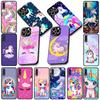 Cover for Motorola Moto Edge 50 30 Fusion 40 NEO Ultra Pro E14 G20 E15 G35 G84 G13 G53 Phone Case Anime Unicorn Cartoon Horse
