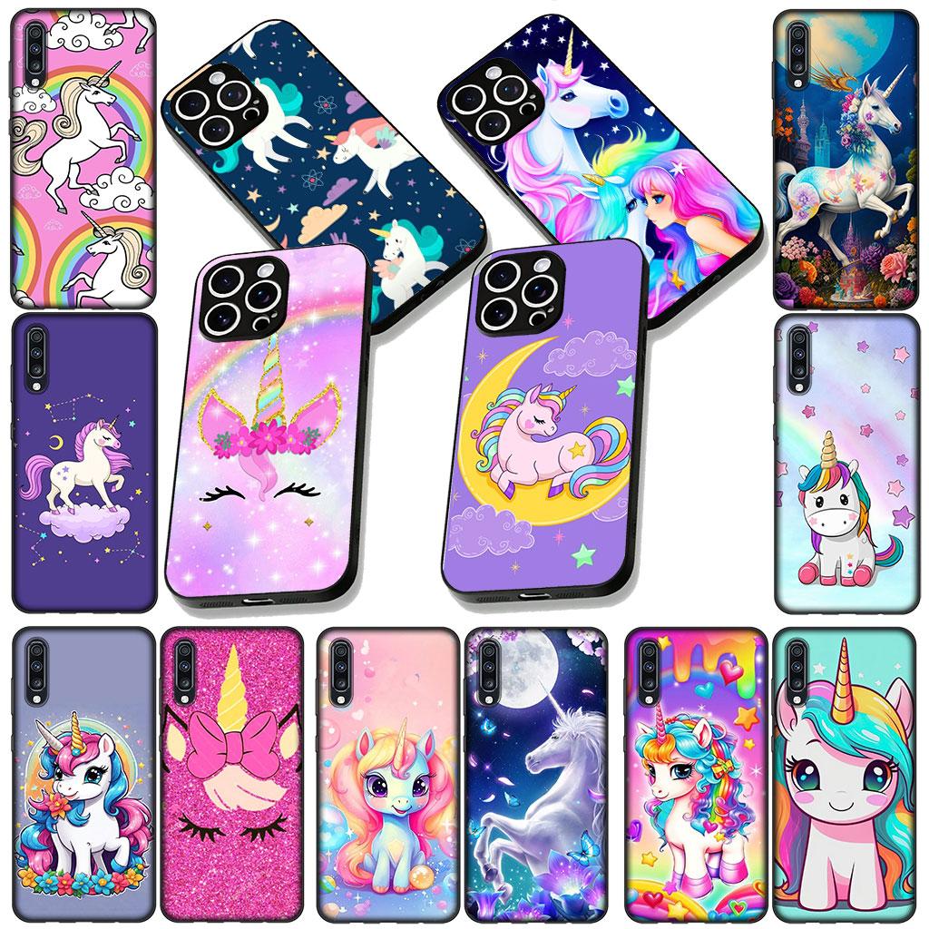 Cover for Motorola Moto Edge 50 30 Fusion 40 NEO Ultra Pro E14 G20 E15 G35 G84 G13 G53 Phone Case Anime Unicorn Cartoon Horse