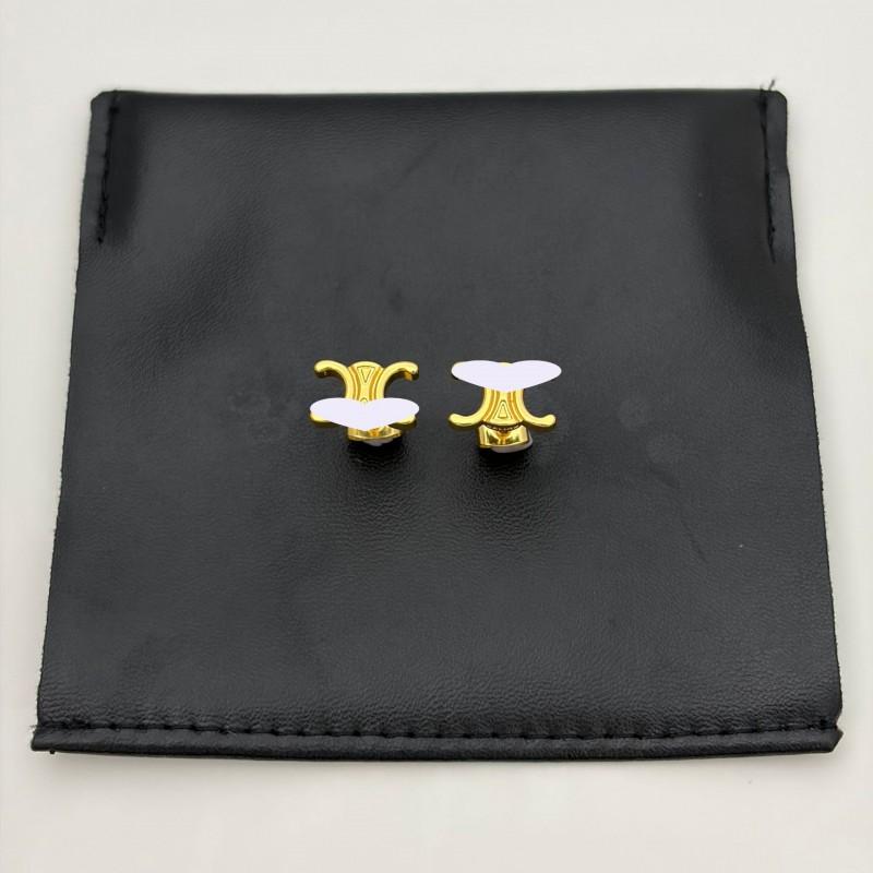3D Stud Earrings Fashion Commute Small Luxury Ear Jewelry Women