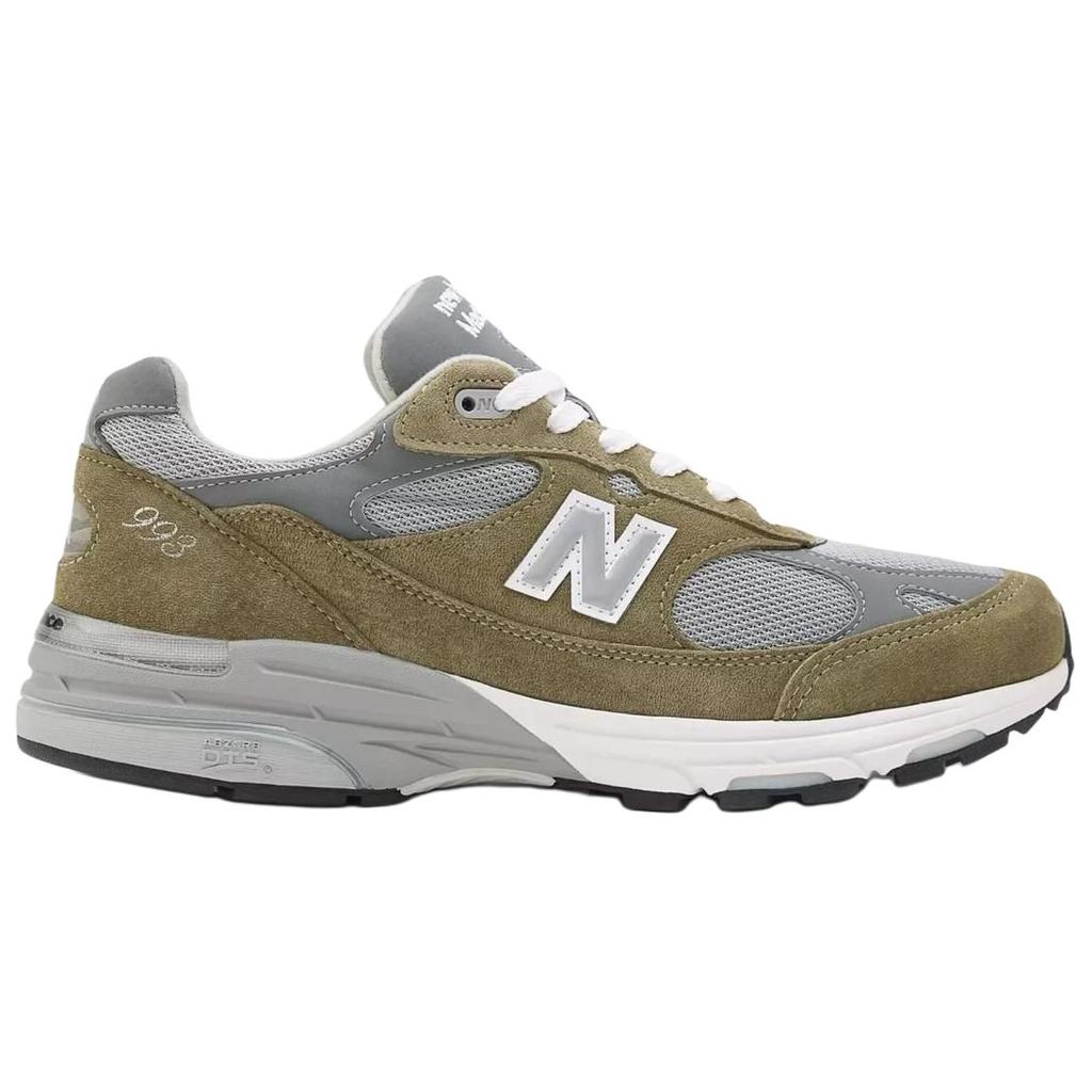 New Balance 993 Made In USA Heritage Pack - Covert Green Unisex Sneakers Medium-Grey White U993CG