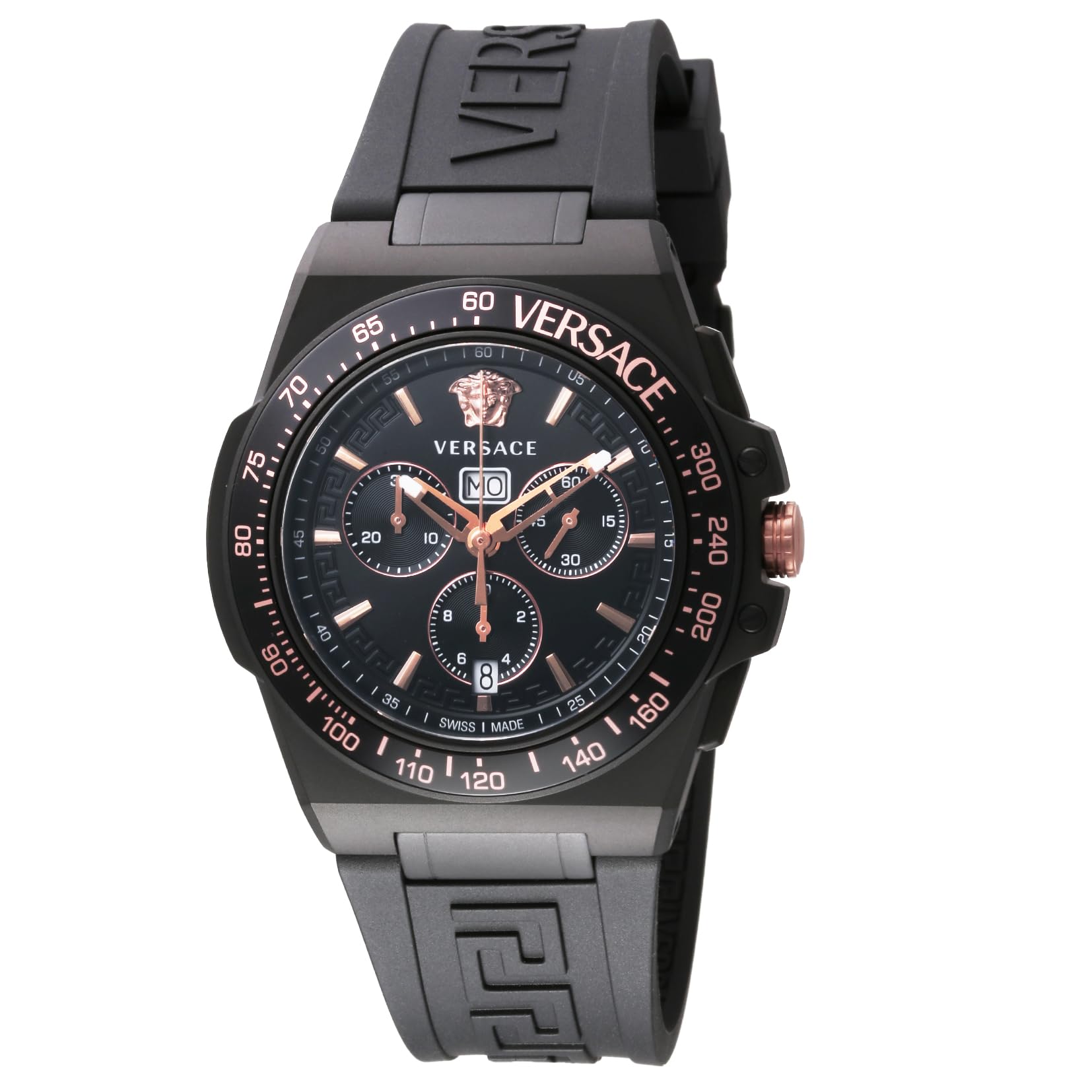 

Casual Watch Greca Extreme VE7H00323 Black [Versace] Men s [Item] чорний