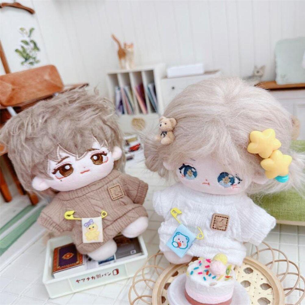 Winter Knitted Coat Fashion Sweaters Outfits High Quality Warm Tops  10cm Cotton Doll/Idol Dolls