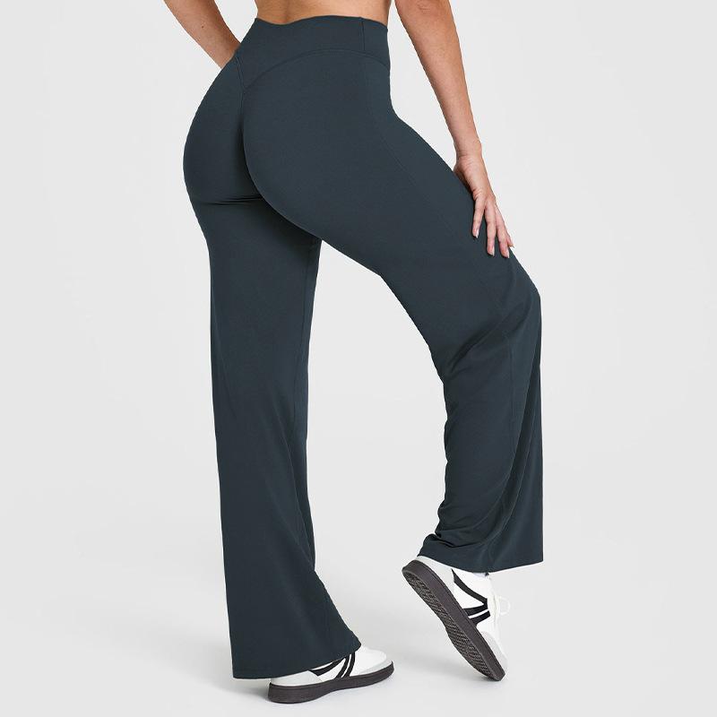 Yoga Pants Women's Long Pants High Waist Straight Pants Loose and Thin Yoga Clothes Sports Outdoor Fitness Clothes Women
