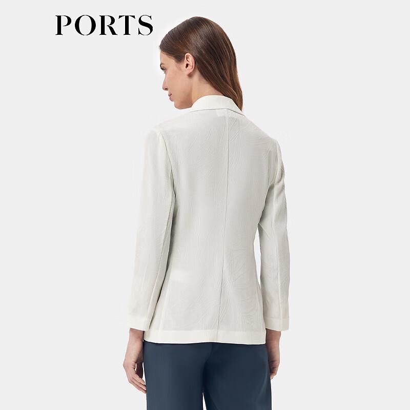 PORTS Women's Plaid Silk Blend Jacket