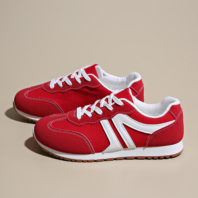 

Fashion 2025 Spring New Women Sneakers Comfortable Outdoor Fashion Versatile Flat Casual Sneakers Lace Up Women Sports Shoes Plus Size 43